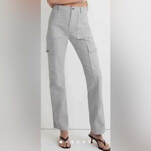 Madewell Women's Grey Blue Trousers NWT